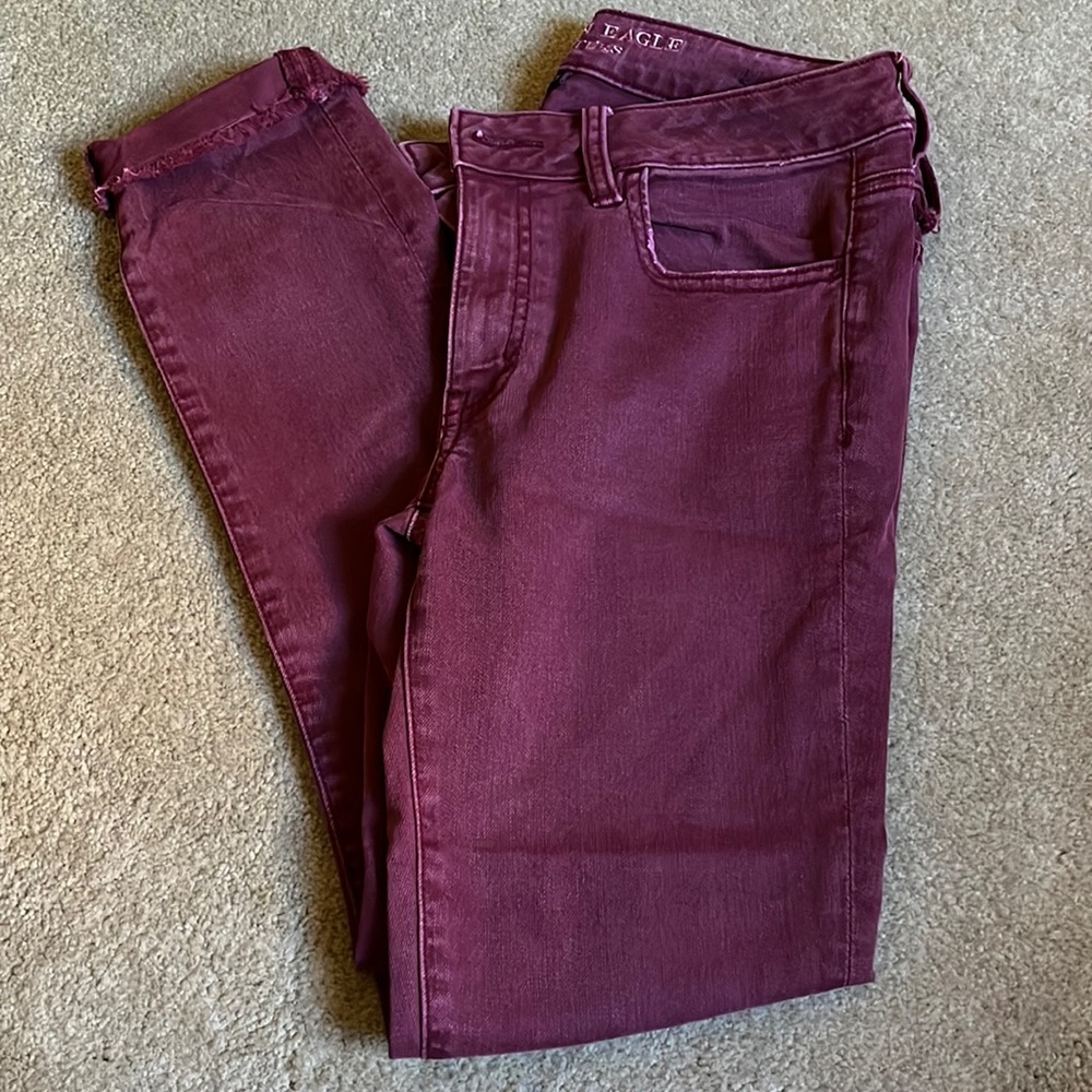 American eagle jegging crop